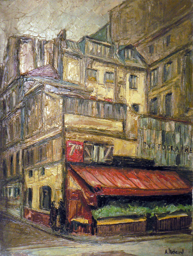 André Lechevrel Peintures Paris