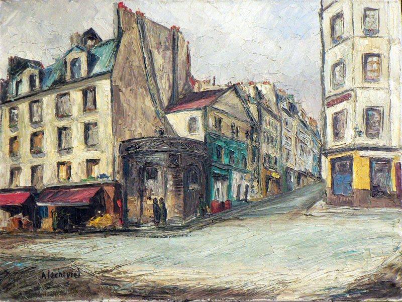 André Lechevrel Peintures Paris