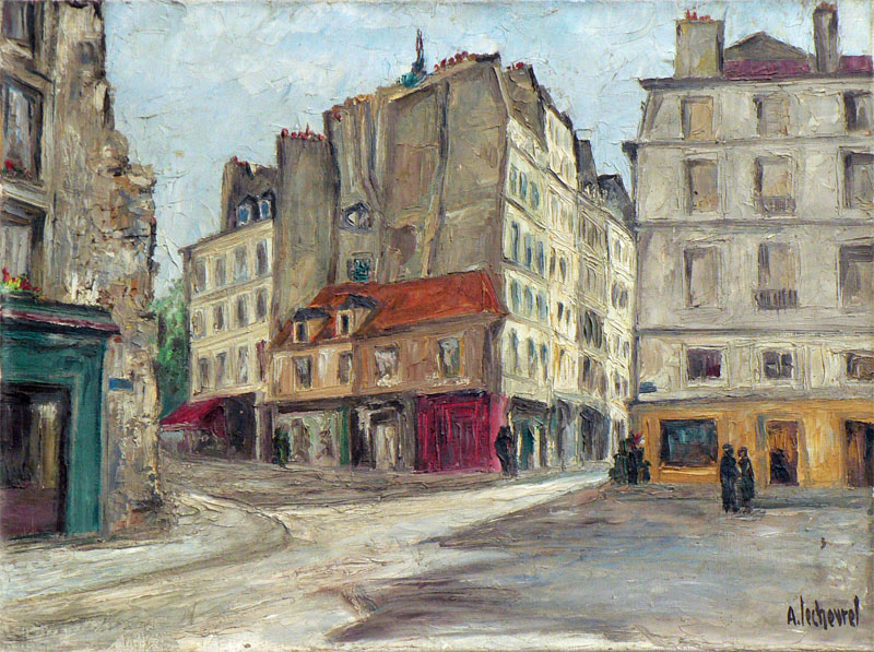 André Lechevrel Peintures Paris